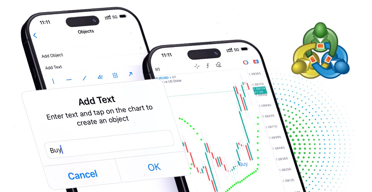 MT5官网_MT5_策略优化入口：MetaTrader 5 iPhone/iPad：标尺、图表的文本对象和柱形计时器（封面配图）